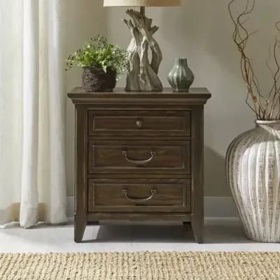 NIGHTSTAND W/ CHARGING STATION - PARADISE VALLEY