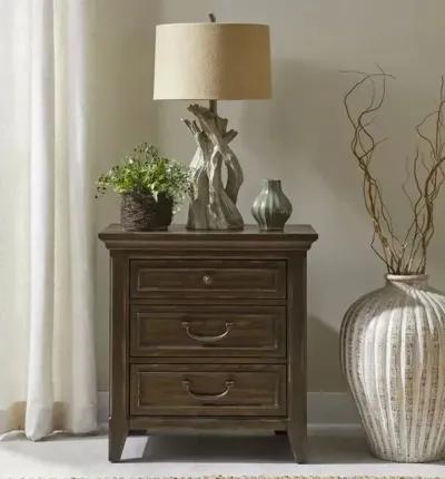 NIGHTSTAND W/ CHARGING STATION - PARADISE VALLEY