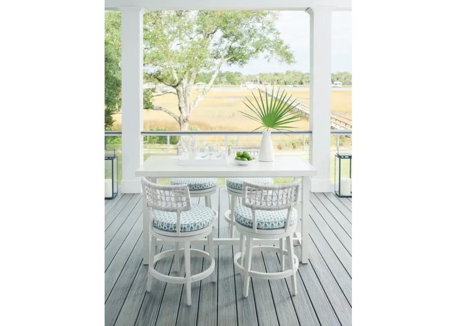 OUTDOOR SWIVEL COUNTER STOOL - SEABROOK