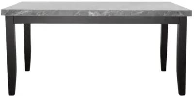 NAPOLI 64 INCH MARBLE TOP DINING TABLE