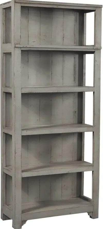 Aspenhome Reeds Farm Weathered Grey Open Bookcase