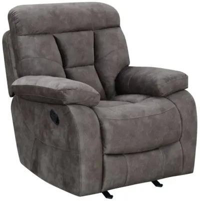 Bogata Taupe Glider Recliner Chair