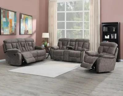 Bogata Taupe Glider Recliner Chair