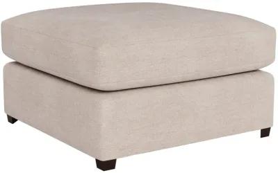 Universal Ally Light Grey Ottoman