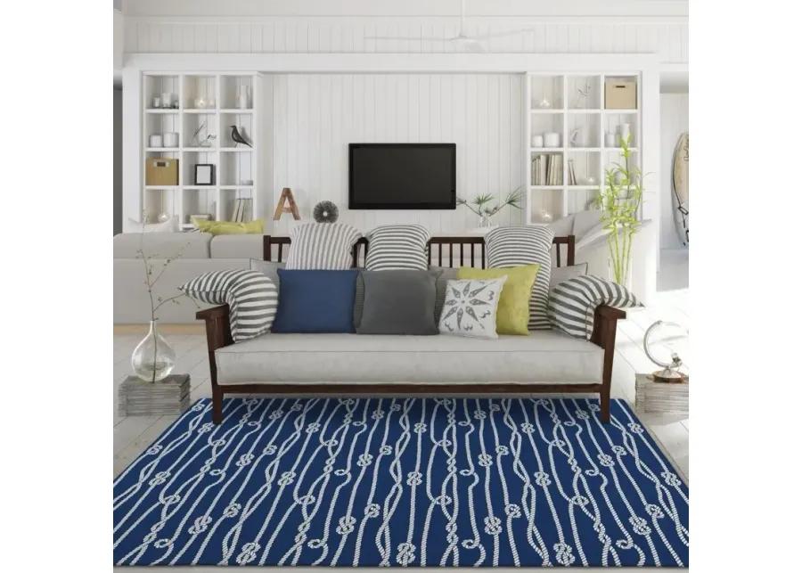 HARBOR NAVY 5'X8' AREA RUG