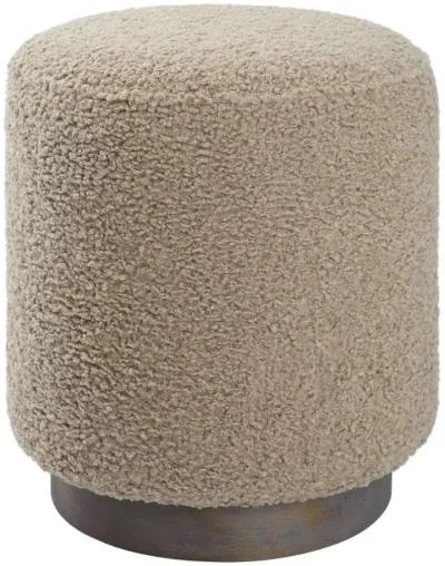 Uttermost Avila Latte Round Ottoman