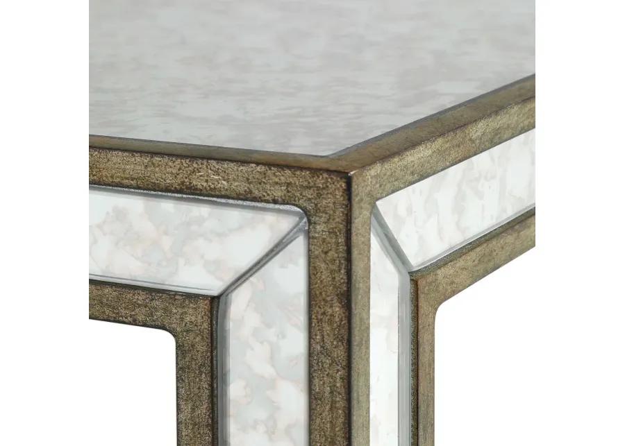 JULIE GOLD ACCENT TABLE