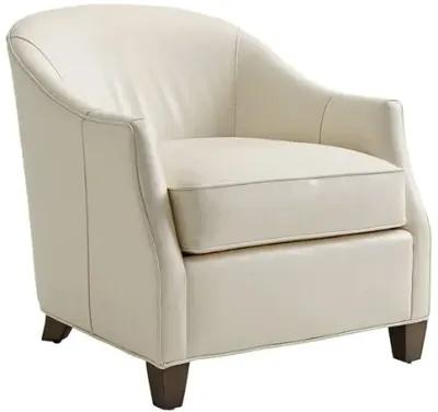 Escala Leather Barrel Armchair Ariana