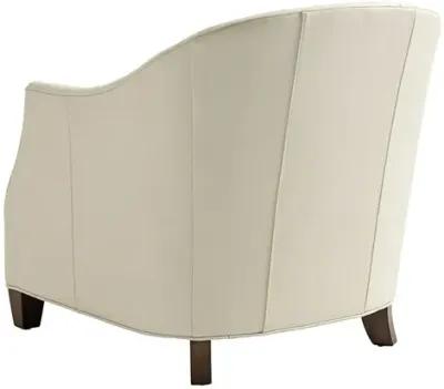 Escala Leather Barrel Armchair Ariana