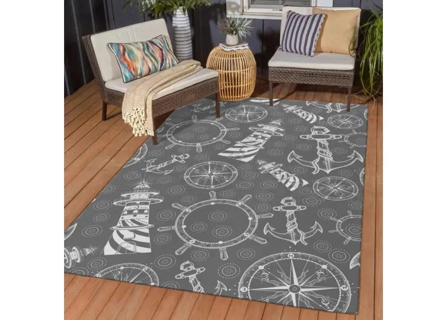 HARBOR GREY 5'X8' AREA RUG