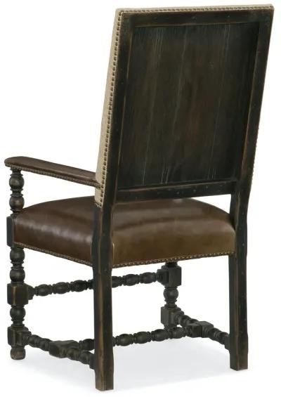 Hooker Furniture Hill Country Comfort Leather Upholstered Armchair