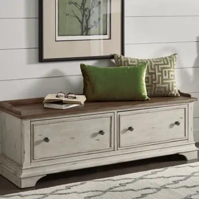 Liberty Furniture Morgan Creek Storage Hall Bench