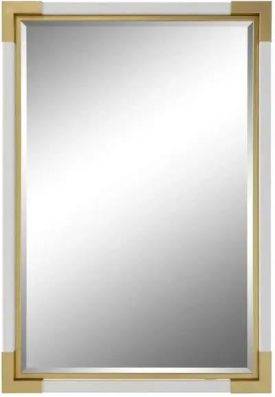 Uttermost Malik Gold/White Mirror