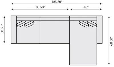 NEST FABRIC SECTIONAL