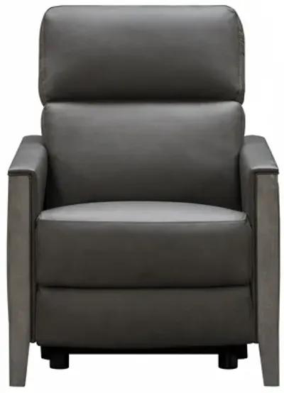 Barcalounger Hartman Power Recliner with Power in Dark Gray