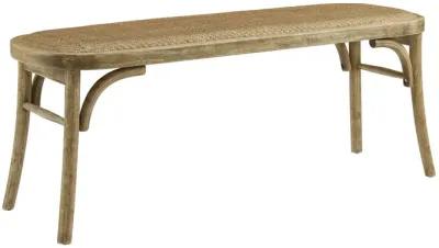 Linon Connelly Bentwood Bench Brown