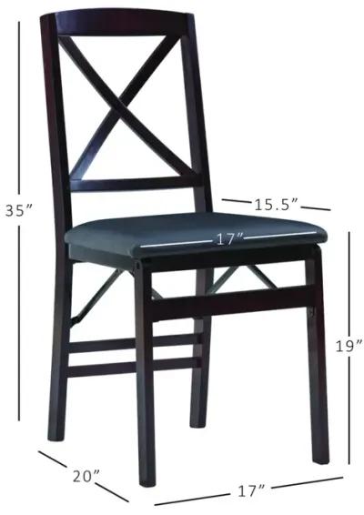 Triena X-Back Folding Chair