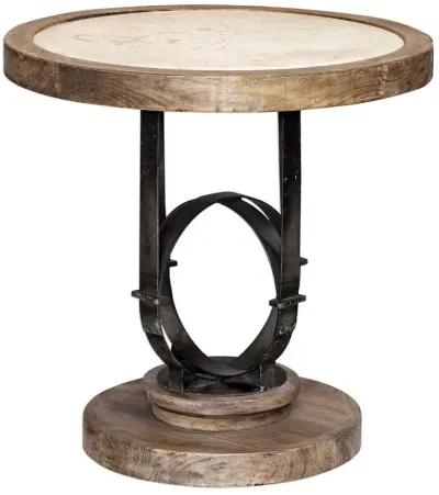 SYDNEY OAK ACCENT TABLE