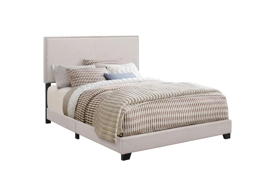 BOYD UPHOLSTERED CALIFORNIA KING BED IVORY