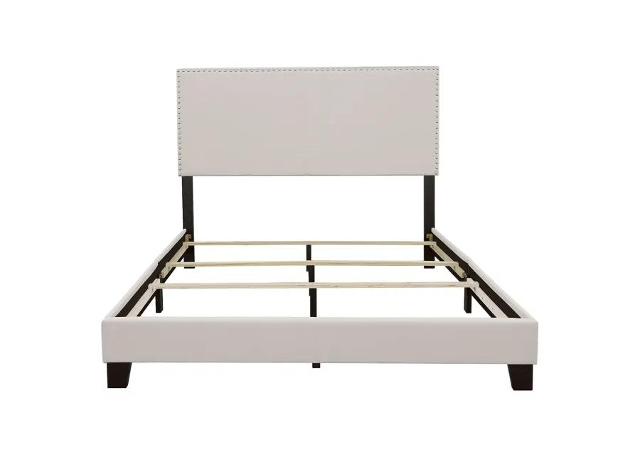 BOYD UPHOLSTERED CALIFORNIA KING BED IVORY