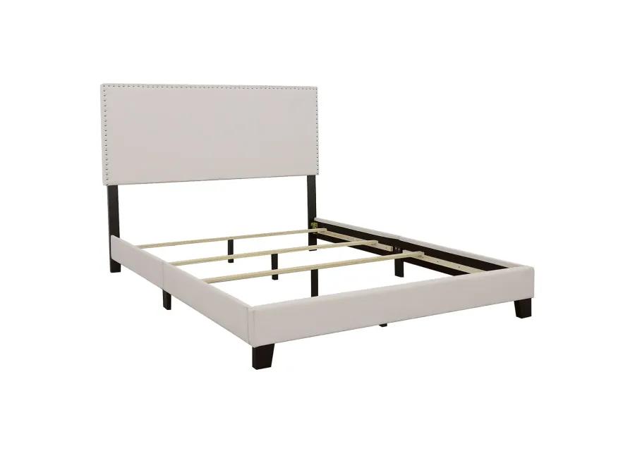 BOYD UPHOLSTERED CALIFORNIA KING BED IVORY