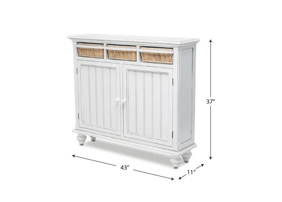 MONACO ENTRY CABINETS WITH BASKETS