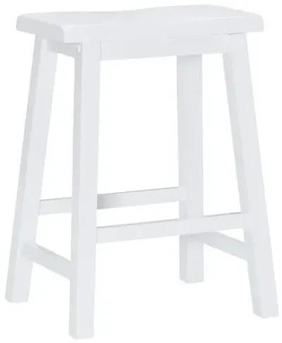 Powell Color Story White Counter Stool