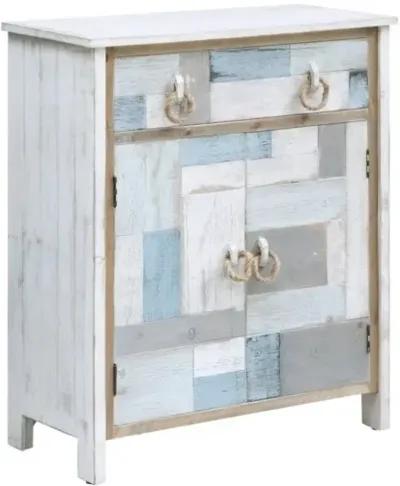 Crestview South Shore Multi Color Nautical Cabinet