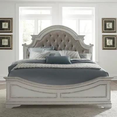 Queen Upholstered Bed - Magnolia Manor