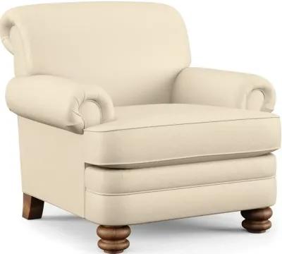 Flexsteel Bay Bridge Beige Leather Chair