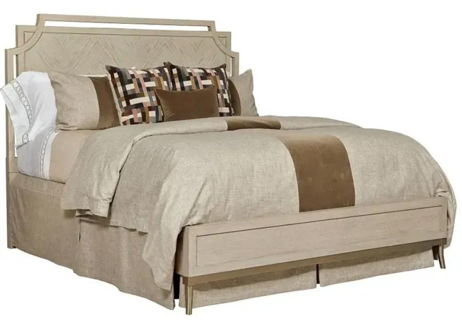 LENOX ROYCE PANEL BED HEADBOARD ONLY IN ALABASTER - KING