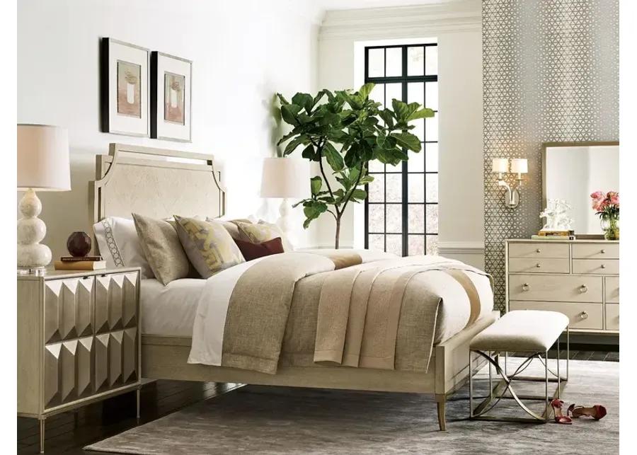 LENOX ROYCE PANEL BED HEADBOARD ONLY IN ALABASTER - KING