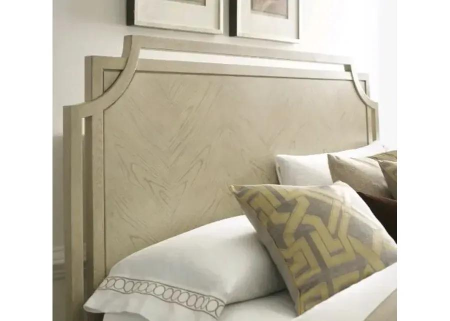 LENOX ROYCE PANEL BED HEADBOARD ONLY IN ALABASTER - KING