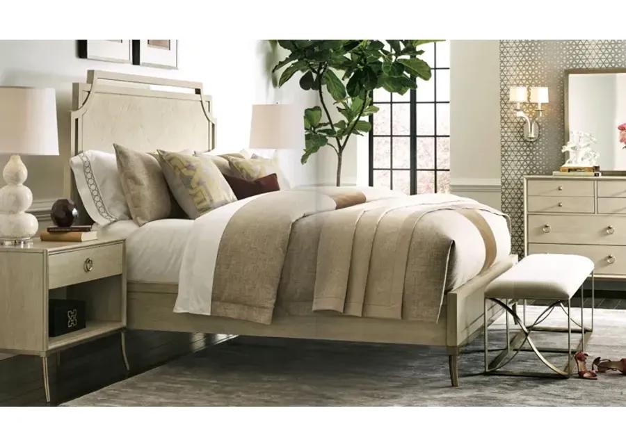 LENOX ROYCE PANEL BED HEADBOARD ONLY IN ALABASTER - KING