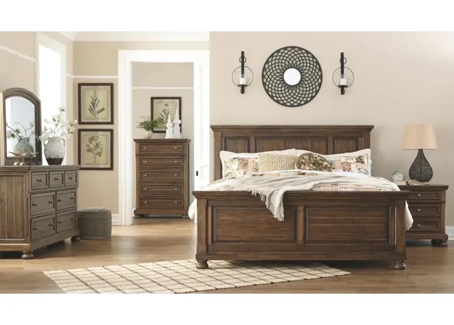 FLYNNTER NIGHTSTAND MEDIUM BROWN SIGNATURE DESIGN