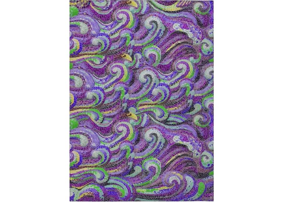 SEABREEZE VIOLET 5'X8' AREA RUG