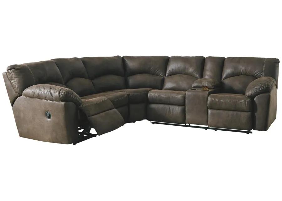 TAMBO 2-PIECE RECLINING SECTIONAL CANYON SIGNATURE DESIGN