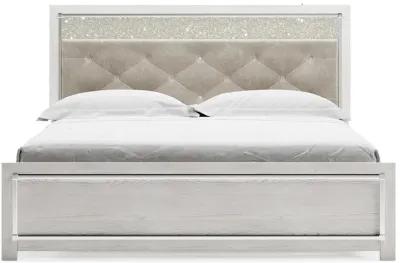 ALTYRA KING PANEL BED WHITE SIGNATURE DESIGN