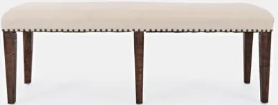 Jofran Fairview Backless Dining Bench Dark Oak