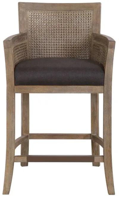 ENCORE DARK GRAY COUNTER HEIGHT STOOL