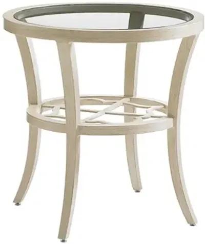 Tommy Bahama Outdoor by Lexington Misty Garden Round End Table