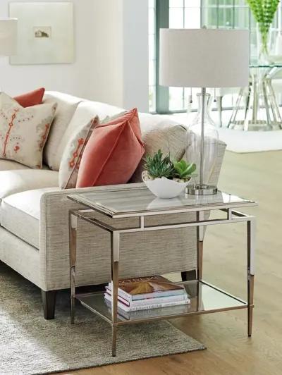 Ariana by Lexington Athene Stainless End Table