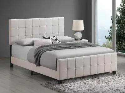 Coaster Fairfield Upholstered Queen Panel Bed Beige