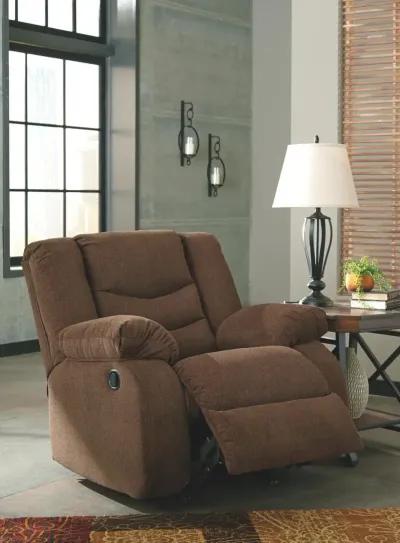 Tulen Chocolate Rocker Recliner