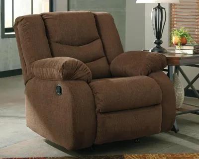 Tulen Chocolate Rocker Recliner