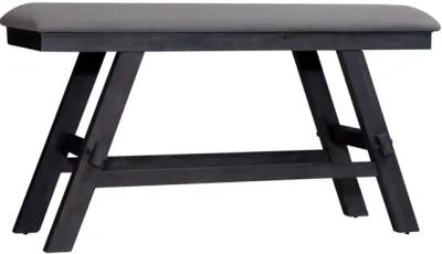 Liberty Furniture Lawson Slate/Weathered Gray Counter Bench