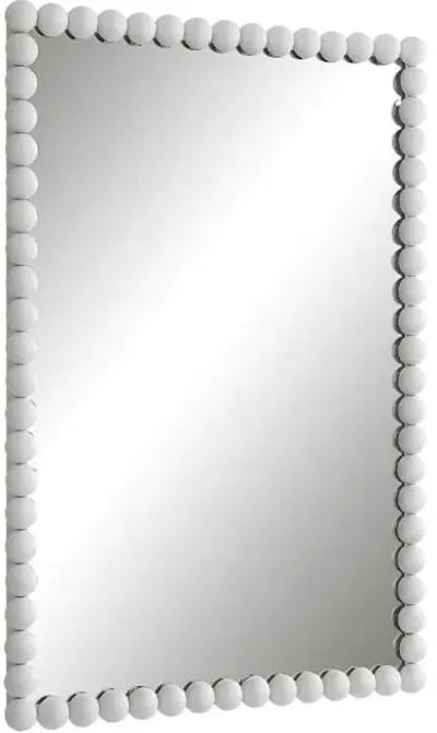 Uttermost Serna White Vanity Mirror