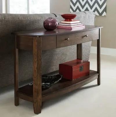 Hammary Primo Graphite Sofa Table