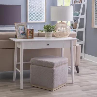 CHARLOTTE DESK WHITE