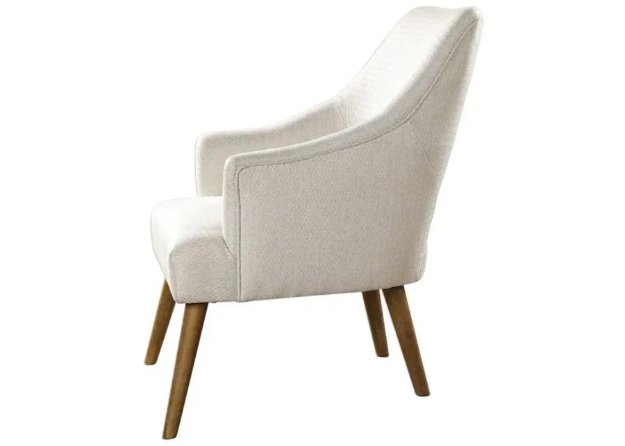 DREE WHITE ACCENT CHAIR